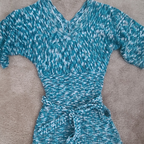 Short sleeved marbled sweater M - Picture 1 of 2